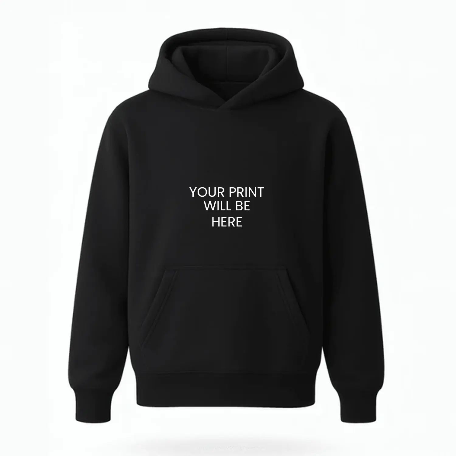  Yarwaa Premium Custom Printed Hoodie | 100% Cotton High Quality Hoodie | Unisex Streetwear   white black